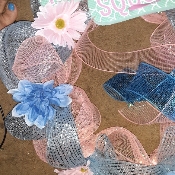 Peach n blue - Picture 2 of 4